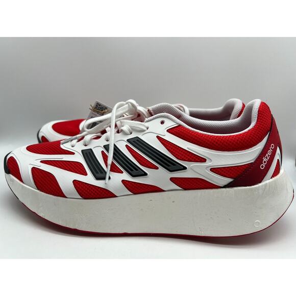 adidas Adizero Aruku White Pure Ruby Red JI0308 Running Shoes Men\'s 13 main image 12